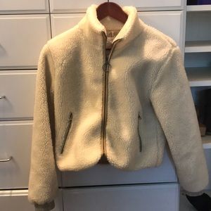 Sherpa Zip-Up Jacket